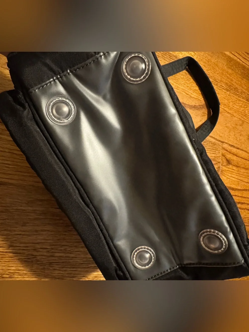 Rare Lug Convertible Mini Puddle Jumper 3 (Backpack Straps!) - Brushed Black - Picture 6 of 6
